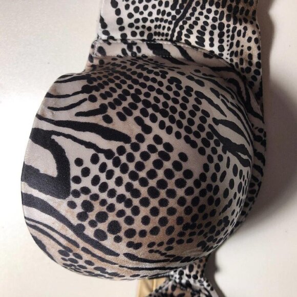 Victoria's Secret Leopard Print Push up Bra Size 34C #4112-1 - Picture 3 of 8